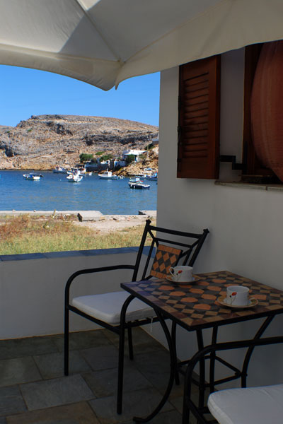 Maria studios in Cheronissos, by the sea