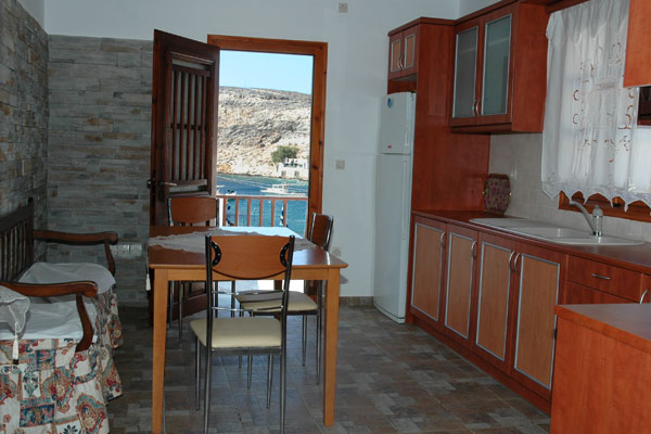 Maria studios in Cheronissos, by the sea