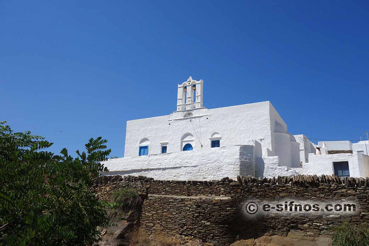 The church Panagia Gournia at Pano Petali