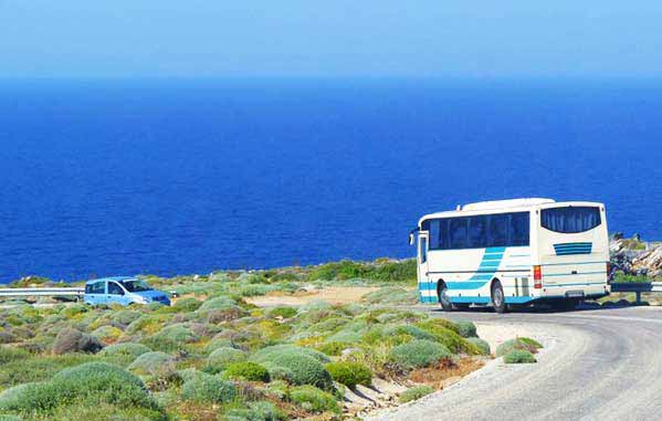 Bus in Sifnos