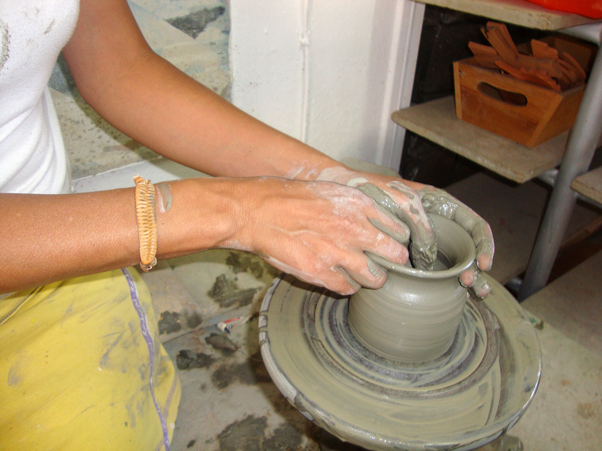 Genuine decorative ceramics made by Katerina
