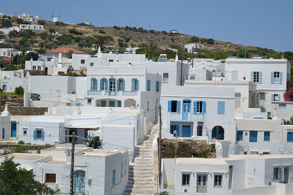 The rooms Agelos Vourdakis in Apollonia (Pano Petali)