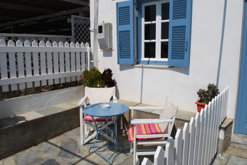 The ground floor studio, at Eugenia accommodation
