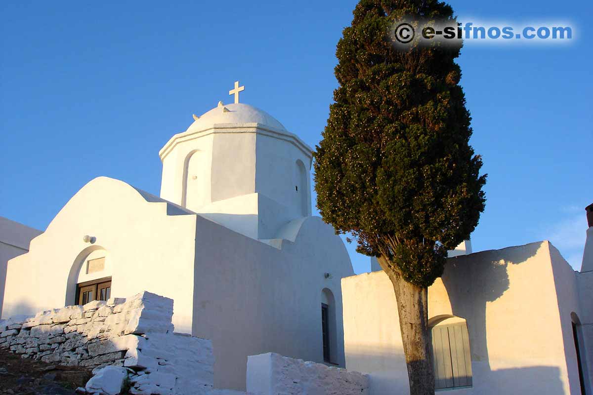 The church of Agios Andreas