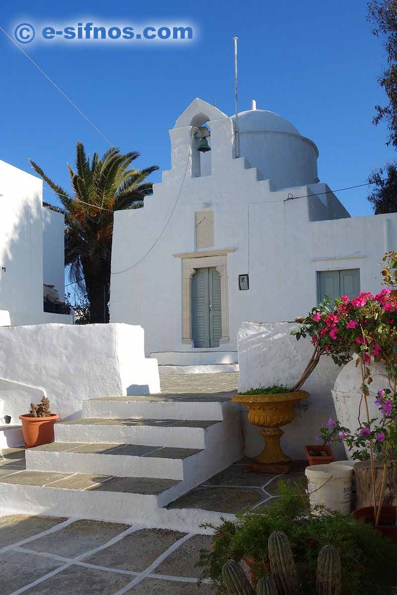 Church in the village of Agios Loukas