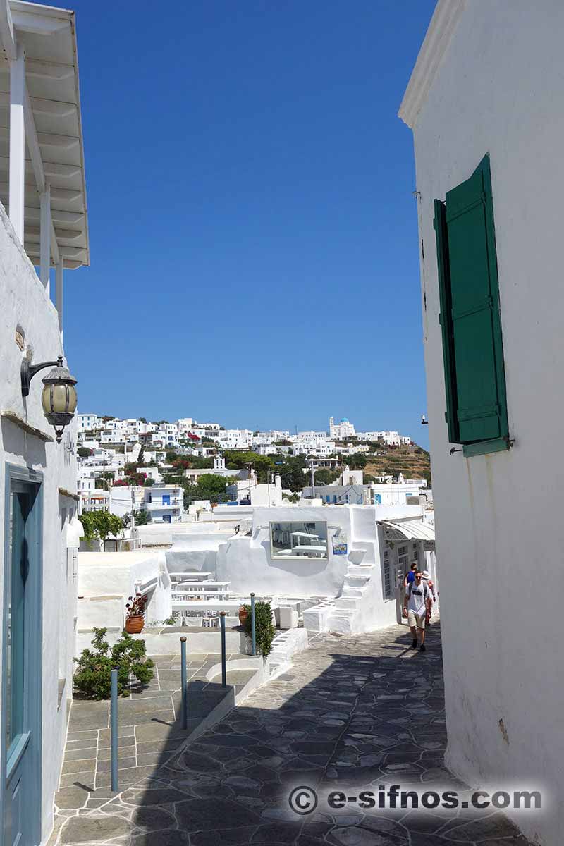 Paved alley in Apollonia