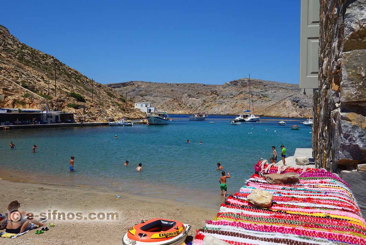 The beach of Cheronissos