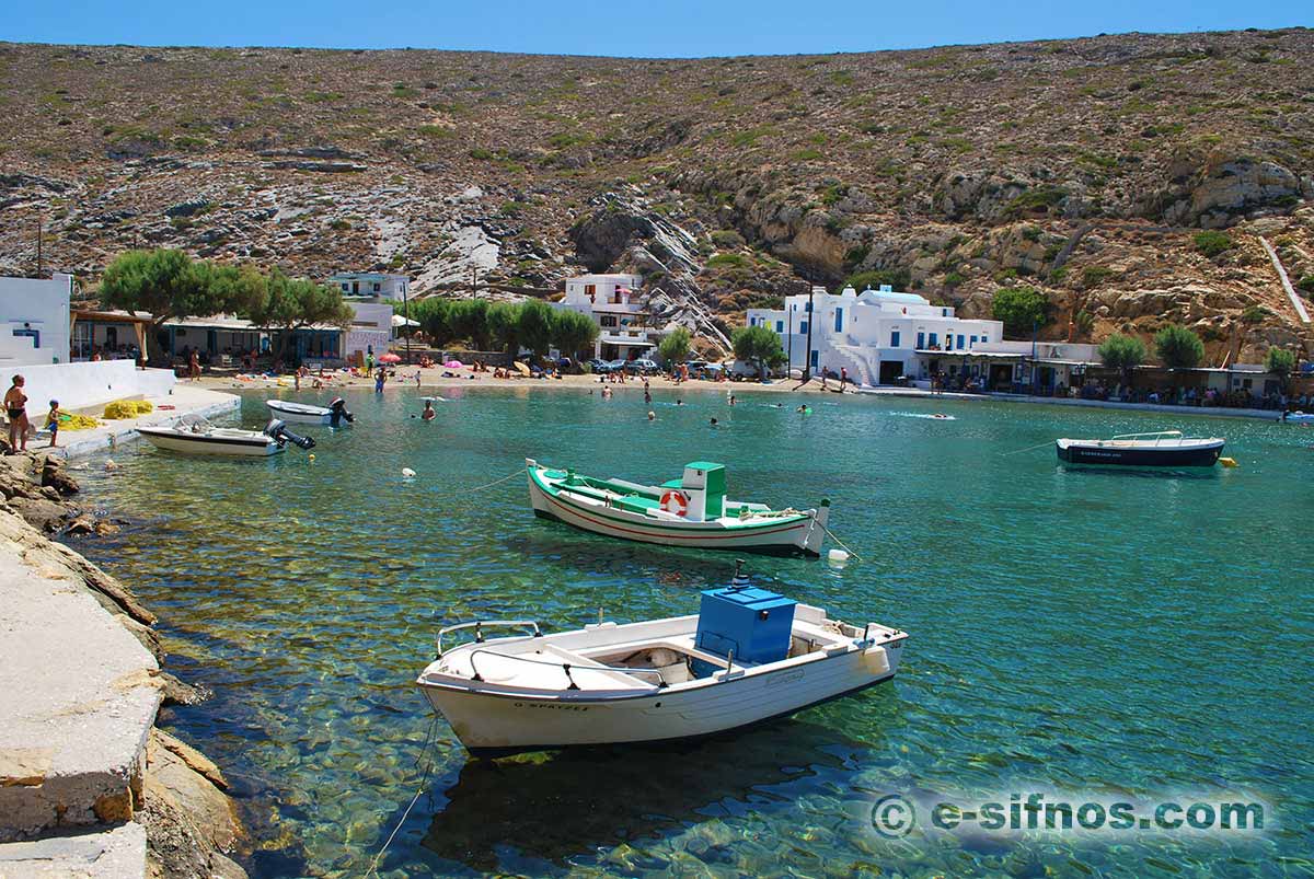 The beach of Cheronissos