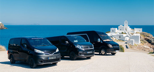 Taxis and VIP transportation in Sifnos