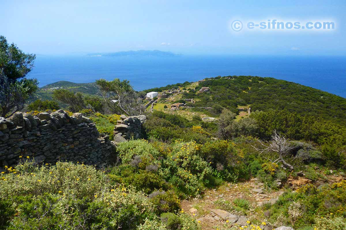 Landscape in Natura area