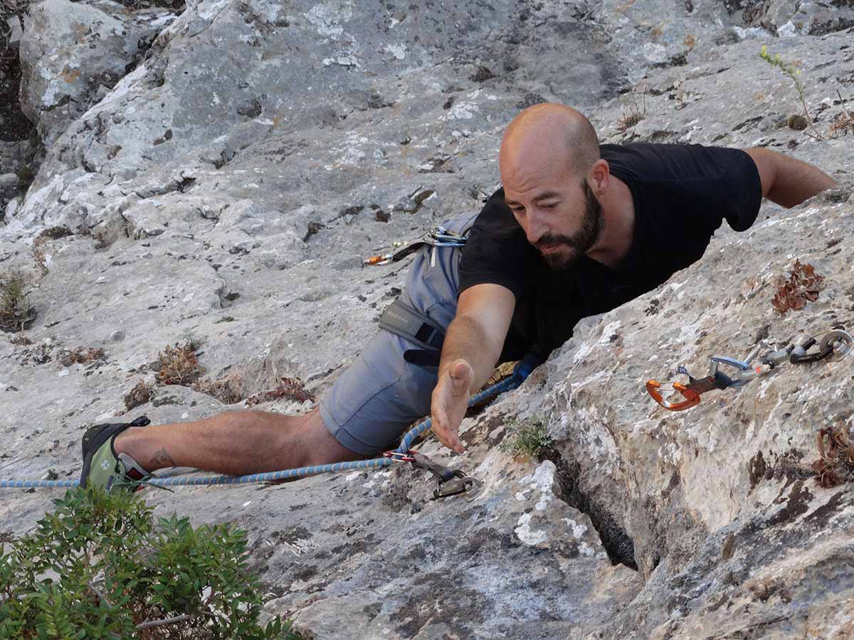 Climbing in Sifnos