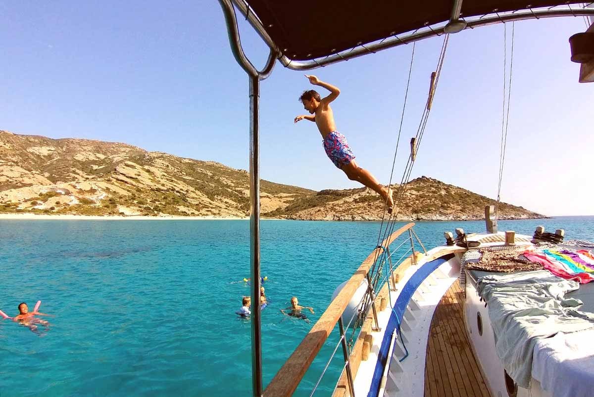 Cruise at Sifnos and Polyegos